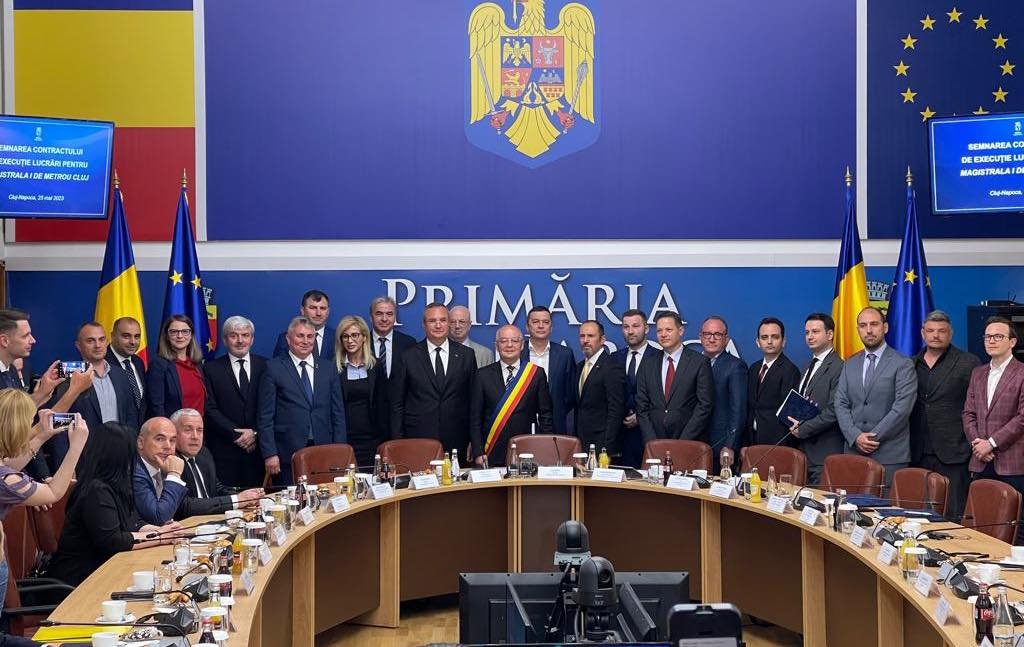 Primarul din Florești, la semnarea contractului pentru Metrou: „Vom fi întodeauna un partener activ, implicat și onest”