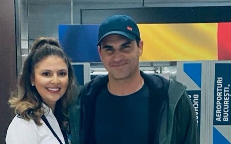 Roger Federer, în vizită în România