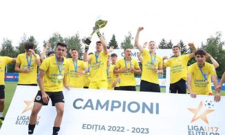 Universitatea Cluj a cucerit titlul național U17