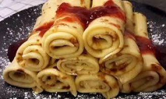 Desert delicios pentru 1 iunie, Ziua Copilului! Tort de clătite cu ciocolată