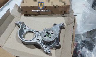 Piese auto de 2.5 milioane de lei confiscate de polițiști. Posibil să fie contrafăcute