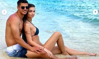 Vacanță de vis în Seychelles: Un fotbalistul de la "U" Cluj şi-a cerut iubita în căsătorie / ”Cu toată inima mea, pentru toată viața. Am spu