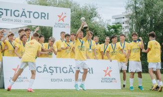 Un nou trofeu pentru juniorii Universității Cluj. Echipa U15 a cucerit Supercupa