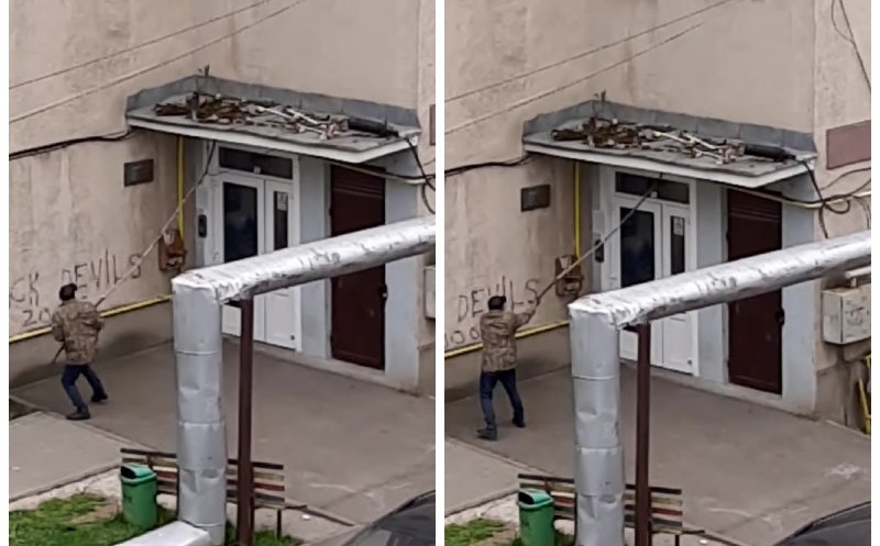 Vandalizare în Mărăști: Bărbat surprins în timp ce rupea cablurile de la intrarea unui bloc
