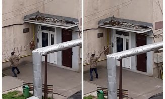 Vandalizare în Mărăști: Bărbat surprins în timp ce rupea cablurile de la intrarea unui bloc