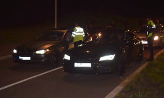 Acțiune amplă de verificare a polițiștilor clujeni. Amenzi de zeci de mii de lei și 12 permise reținute în câteva ore