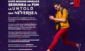 Abonamente gratuite la UNTOLD și Neversea pentru studenții care termină sesiunea cu 10