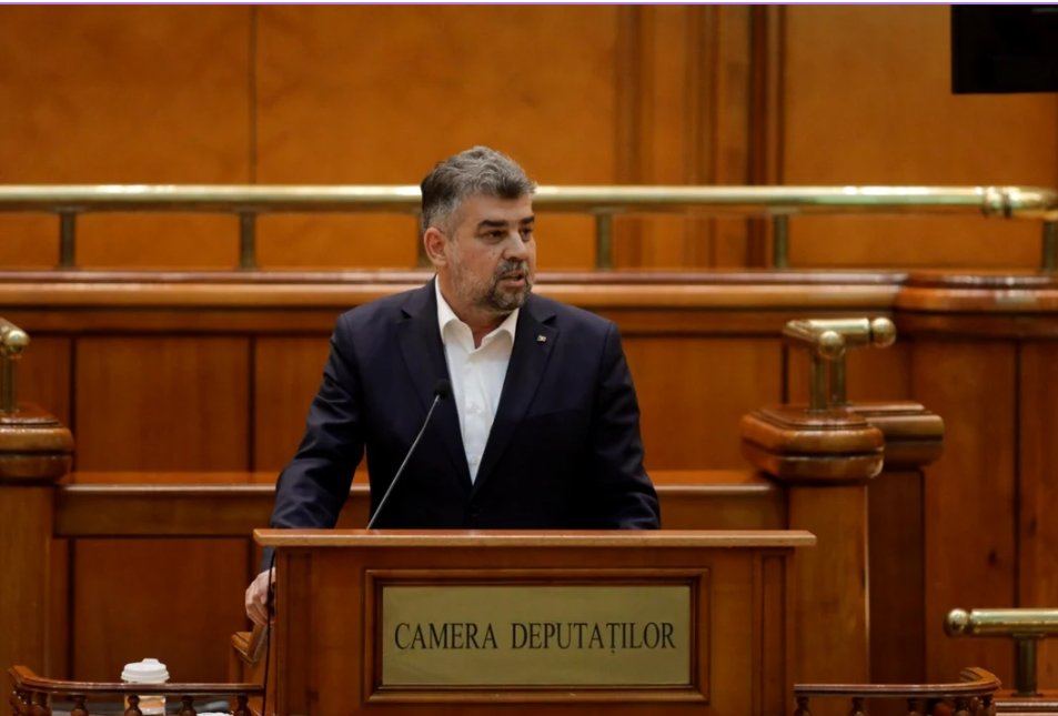 Premierul desemnat, discurs în plenul reunit: „Fuga nu este în ADN-ul PSD”