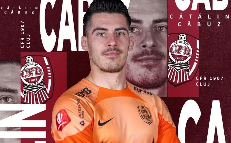 Concurență pentru Scuffet. CFR Cluj a transferat un portar din Superligă