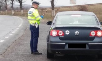 Bărbați din Cluj, depistați la volan cu alcoolemie uriașă și fără permis de conducere