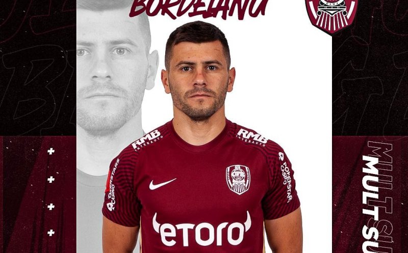 CFR se desparte de Bordeianu. Fotbalistul cu 5 titluri de campion ar putea ajunge la „U” Cluj