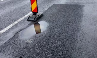 Restricții de circulație pe două porțiuni de pe A10, Turda-Sebeș. Se repară drumul