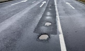 Restricții de circulație pe două porțiuni de pe A10, Turda-Sebeș. Se repară drumul