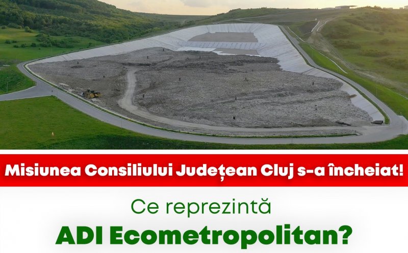 Administrarea deșeurilor din județul Cluj, predată ADI Eco-Metropolitan