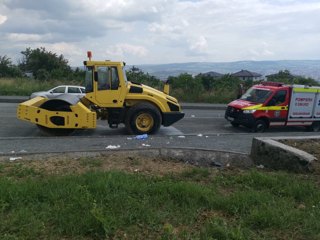 Bărbat găsit în stop cardio-respirator într-un utilaj din Cluj-Napoca, "readus la viață" de echipajele medicale