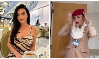 Cine este stewardesa din Cluj care i-a cucerit pe arabii de la Emirates. Frumusețea ei, comparată cu cea a Angelinei Jolie