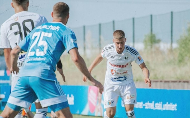 Universitatea Cluj pierde contra campioanei Slovaciei în primul amical din Austria