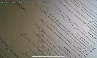 Scandal după ce subiectele de la Matematică au apărut în timp real în online. Fotografiile par a fi făcute cu camere ascunse