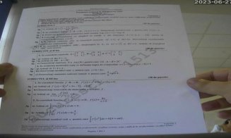 Scandal după ce subiectele de la Matematică au apărut în timp real în online. Fotografiile par a fi făcute cu camere ascunse