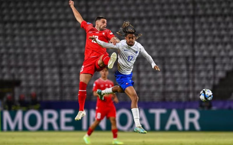 Franța se impune categoric la Cluj în fața Elveției iar ambele echipe vor juca în sferturile Euro U21