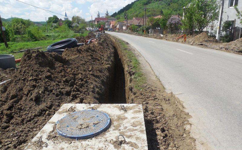 O nouă comună din Cluj va fi racordată în proporție de 100% la rețeaua de apă