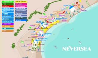 Pe plaja Neversea sunt așteptați peste 150 de artiști și zeci de mii de fani din țară, dar și din străinătate