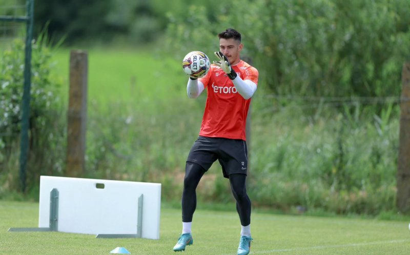 Cătălin Căbuz, motivat după transferul la CFR Cluj: "Concurența e destul de mare, încerc să dau totul"