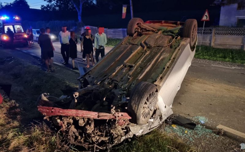Tânărul care s-a răsturnat la Mociu conducea beat. Explicațiile IPJ