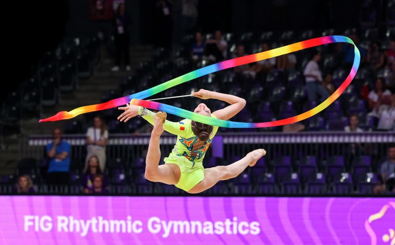 Performanță istorică pentru gimnastica ritmică românească, la BT Arena din Cluj-Napoca