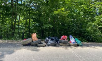 Lacul Tarnița, curățat de sute de voluntari. Au fost strânși mii de saci de deșeuri