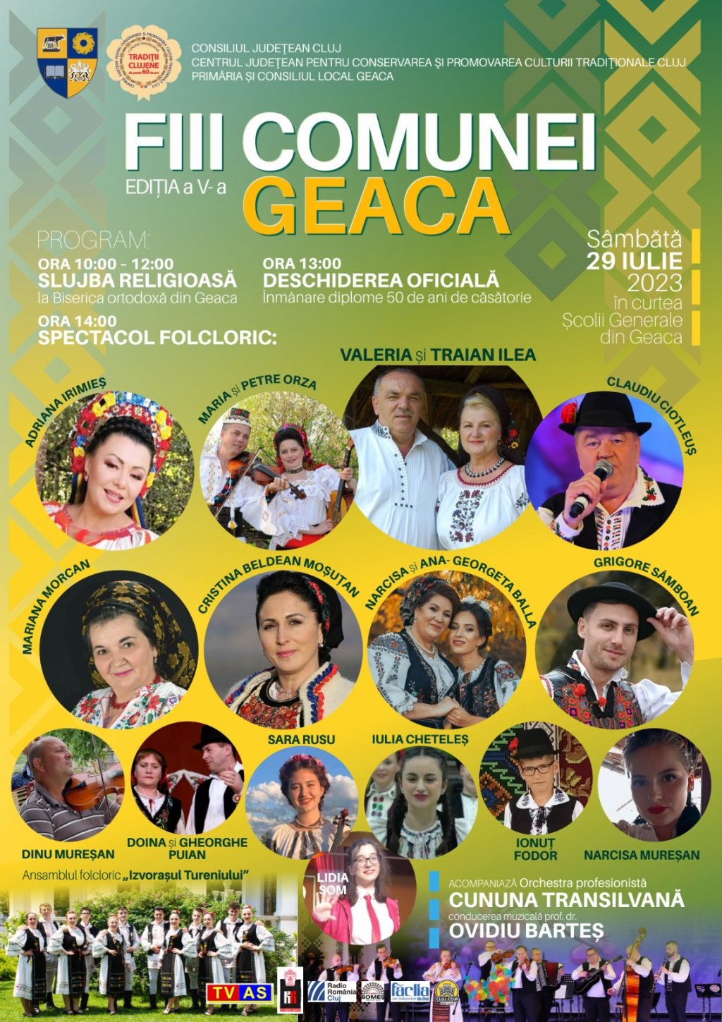 Sărbătoare mare într-o comună din Cluj! S-a ajuns la a cincea ediție
