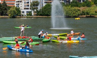 Caiace pe lacurile Clujului, pentru persoane cu dizabilități