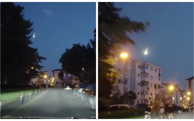 Un meteorit a pus în alertă salvamontiștii din două județe. Au crezut inițial că este un avion cu probleme tehnice