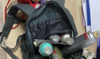 4 persoane, amendate cu 21.000 de lei pentru graffiti în cartierul Mănăștur