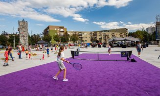 Boc: ''A fost redat clujenilor, după modernizare, spațiul public de pe platoul din fața Sălii Sporturilor. Încurajăm mișcarea''