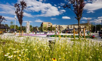 Boc: ''A fost redat clujenilor, după modernizare, spațiul public de pe platoul din fața Sălii Sporturilor. Încurajăm mișcarea''