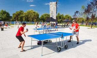 Boc: ''A fost redat clujenilor, după modernizare, spațiul public de pe platoul din fața Sălii Sporturilor. Încurajăm mișcarea''