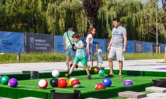 Boc: ''A fost redat clujenilor, după modernizare, spațiul public de pe platoul din fața Sălii Sporturilor. Încurajăm mișcarea''