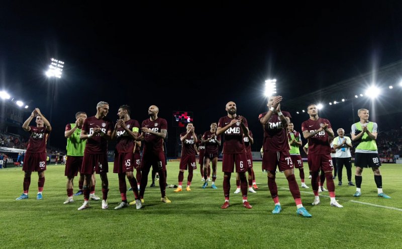 Partida tur dintre CFR Cluj și Adana Demirspor va fi arbitrată de o brigadă din Azerbaidjan