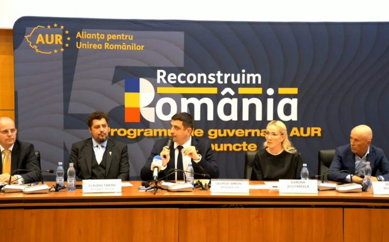 AUR își prezintă candidații la alegerile europarlamentare! Un fost candidat la primăria Cluj-Napoca, în cărți să prindă lista