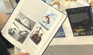 Cartea „Elicoptere în România” a fost lansată la Aeroportul Cluj