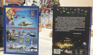Cartea „Elicoptere în România” a fost lansată la Aeroportul Cluj