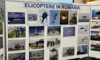 Cartea „Elicoptere în România” a fost lansată la Aeroportul Cluj