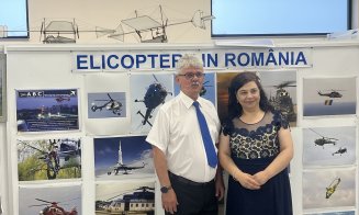 Cartea „Elicoptere în România” a fost lansată la Aeroportul Cluj
