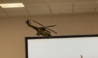 Cartea „Elicoptere în România” a fost lansată la Aeroportul Cluj