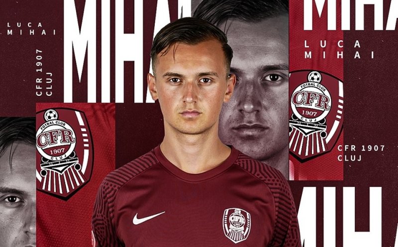 O nouă soluție U21 pentru Mandorlini. CFR Cluj a transferat un tânăr mijlocaș