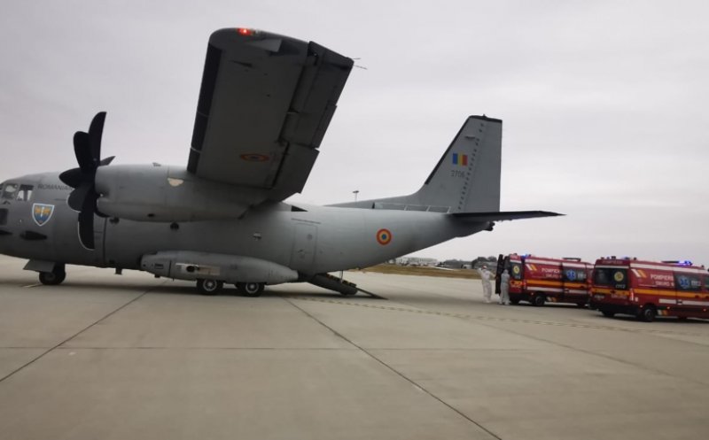Un avion militar, care a decolat din Cluj, a aterizat de urgență. I s-a defectat motorul în zbor