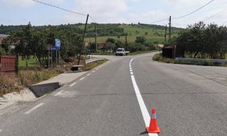 Lucrări de marcaje rutiere pe 10 drumuri județene din Cluj! S-au trasat aproape 250 de km
