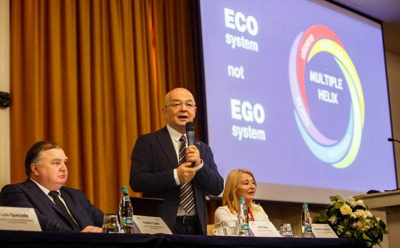 Primarul Boc, la Conferința Internațională pentru Cercetarea în Producție: „Orașul trebuie să încurajeze dezvoltarea de ecosisteme”