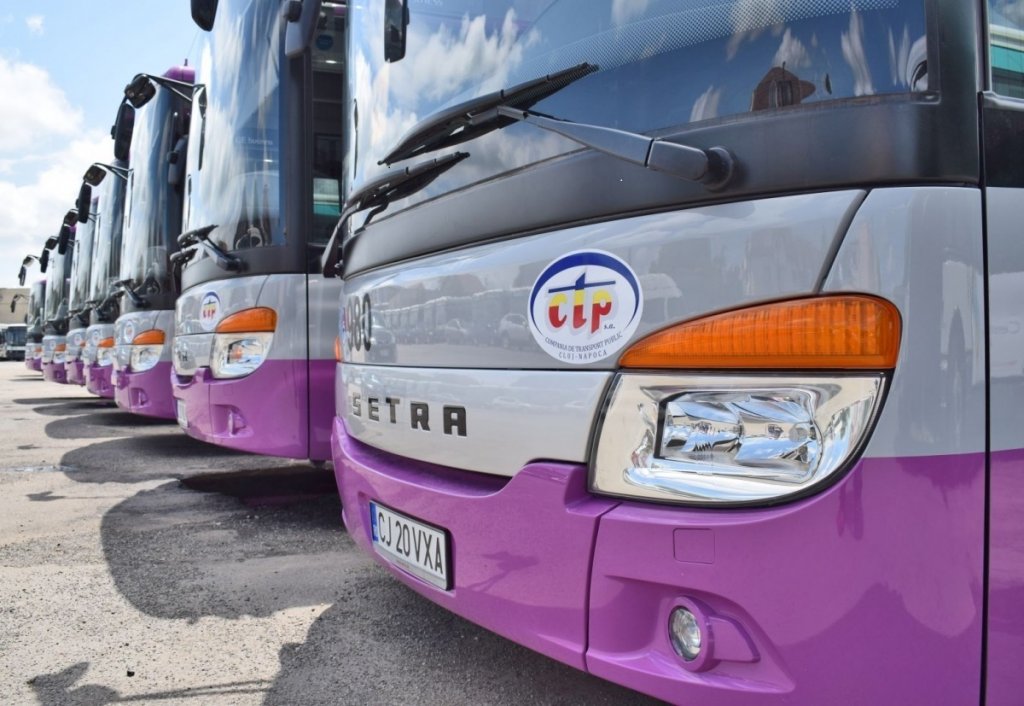 CTP Cluj-Napoca închiriază autobuze/microbuze pentru transport grupuri organizate